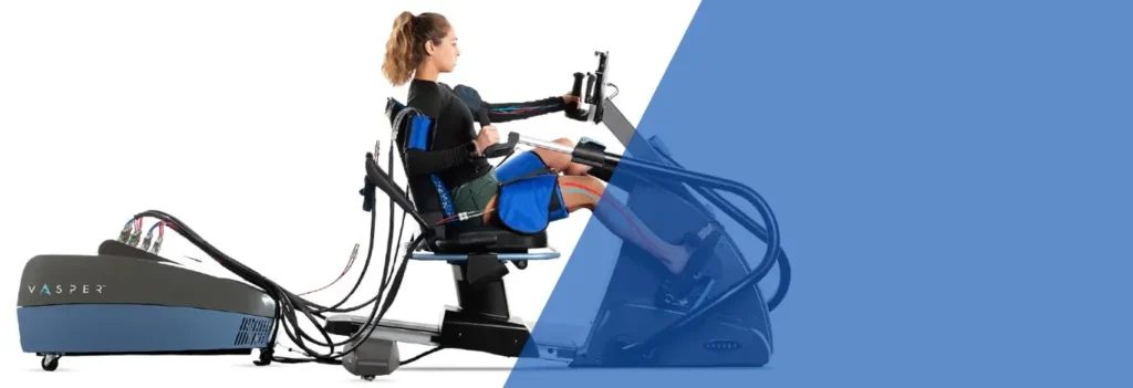 Crystal Creek, TX personal trainer leading client in brief, intense personal training session